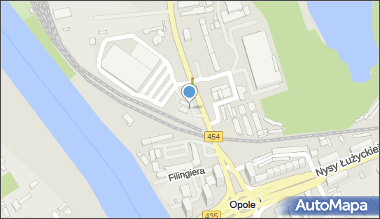 Paczkomat InPost OPO09A, Budowlanych 3, Opole 45-005