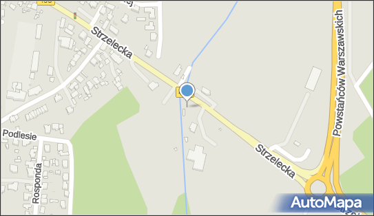 Paczkomat InPost OPO10A, Strzelecka 55, Opole 45-525