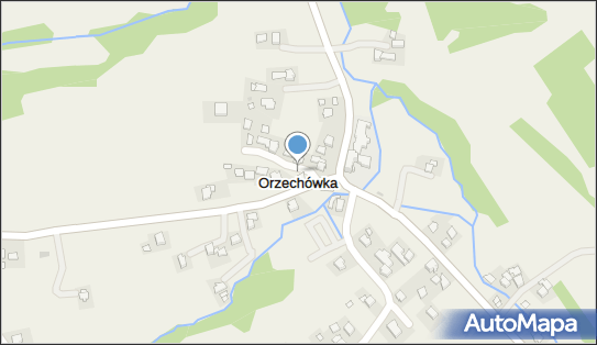 Paczkomat InPost ORK01M, Orzechówka 154A, Orzechówka 36-220