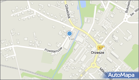 Paczkomat InPost ORZ01M, Powstańców 3, Orzesze 43-180