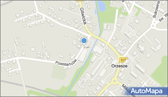 Paczkomat InPost ORZ01M, Powstańców 3, Orzesze 43-180
