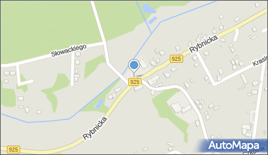Paczkomat InPost ORZ02A, Rybnicka 174, Orzesze 43-180