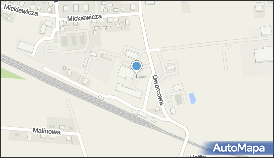 Paczkomat InPost OSI01N, Dworcowa 9D, Osie 86-150