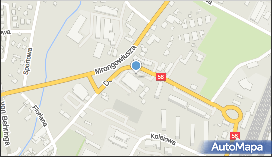Paczkomat InPost OSK01M, Mrongowiusza 30, Olsztynek 11-015