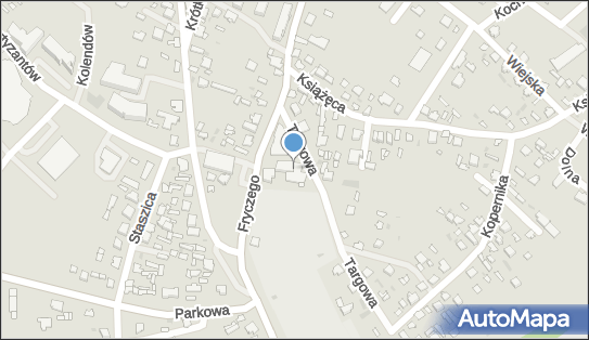 Paczkomat InPost OSM01M, Targowa 4A, Ostrów Mazowiecka 07-300