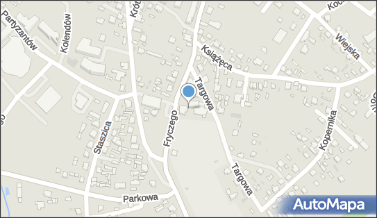 Paczkomat InPost OSM01M, Targowa 4A, Ostrów Mazowiecka 07-300