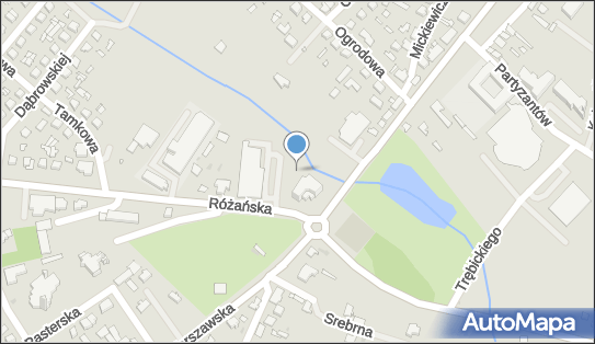 Paczkomat InPost OSM04M, Różańska 4, Ostrów Mazowiecka 07-300