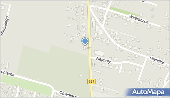 Paczkomat InPost OSM05M, Lubiejewska 31, Ostrów Mazowiecka 07-300