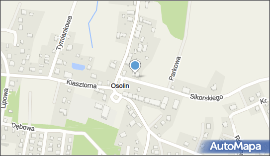 Paczkomat InPost OSO01M, Sikorskiego 1, Osolin 55-120