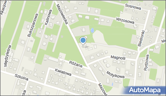 Paczkomat InPost OSOW02BAPP, Mazowiecka 12, Wycinki Osowskie 96-321