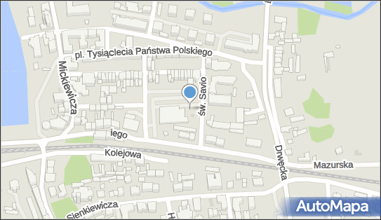 Paczkomat InPost OST06M, Pułaskiego 5, Ostróda 14-100