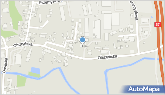 Paczkomat InPost OST06N, Olsztyńska 41, Ostróda 14-100