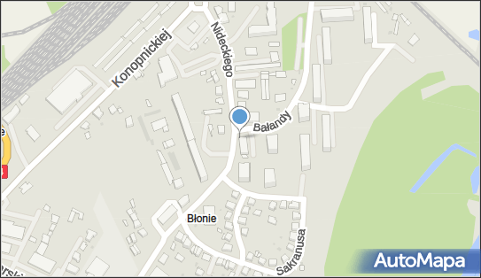 Paczkomat InPost OSW01HP, Nideckiego 24, Oświęcim 32-600