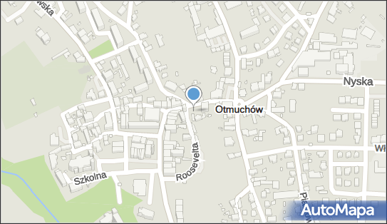 Paczkomat InPost OTM01M, Nyska 12, Otmuchów 48-385
