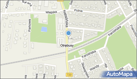 Paczkomat InPost OTR01N, Natalińska 21, Otrębusy 05-805