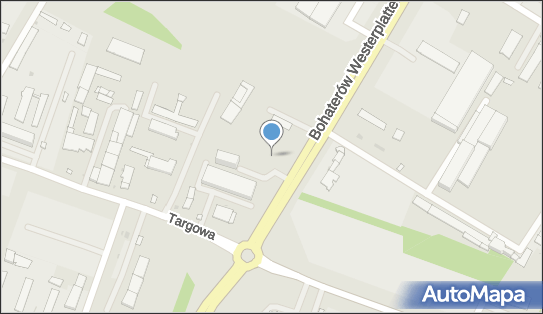 Paczkomat InPost OTS02W, Bohaterów Westerplatte 1A, Ostrołęka 07-401