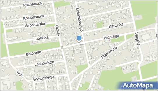 Paczkomat InPost OTW05N, Batorego 22A, Otwock 05-400