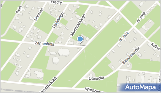 Paczkomat InPost OTW06N, Ludwika Zamenhofa 25, Otwock 05-400