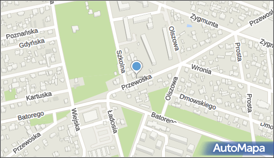 Paczkomat InPost OTW20M, Przewoska 26A, Otwock 05-400