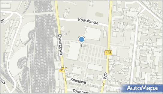 Paczkomat InPost OWI01A, Dworcowa 4, Ostrów Wielkopolski 63-400