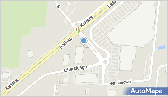 Paczkomat InPost OWI01G, Kaliska 120, Ostrów Wielkopolski 63-400