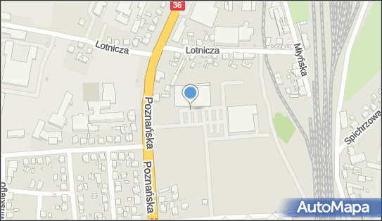 Paczkomat InPost OWI03A, Poznańska 30, Ostrów Wielkopolski 63-400