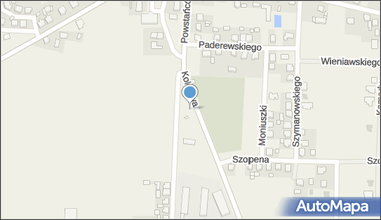 Paczkomat InPost OWI03M, Kołątajew 50K, Ostrów Wielkopolski 63-410