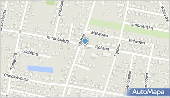 Paczkomat InPost OWI04BAPP, Okólna 13, Ostrów Wielkopolski 63-400