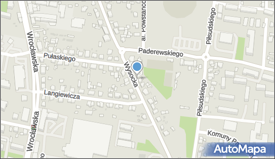 Paczkomat InPost OWI08BAPP, Wysocka 33, Ostrów Wielkopolski 63-400