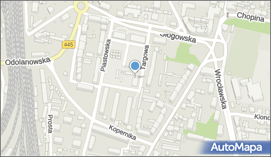 Paczkomat InPost OWI09A, Targowa 1, Ostrów Wielkopolski 63-400