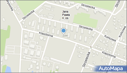 Paczkomat InPost OWI19M, Klasztorna 11, Ostrów Wielkopolski 63-400