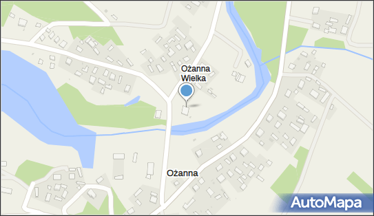 Paczkomat InPost OZAQ01BAPP, Ożanna 39a, Ożanna 37-303