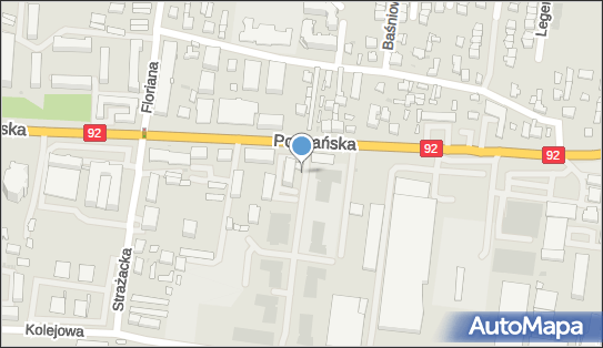 Paczkomat InPost OZM01BAPP, Poznańska 165, Ożarów Mazowiecki 05-850
