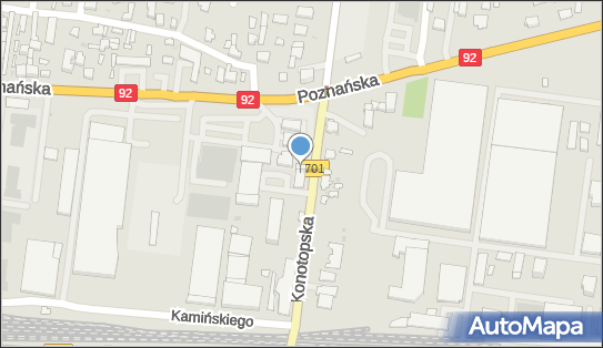 Paczkomat InPost OZM03M, Konotopska 4A, Ożarów Mazowiecki 05-850