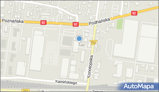 Paczkomat InPost OZM03M, Konotopska 4A, Ożarów Mazowiecki 05-850