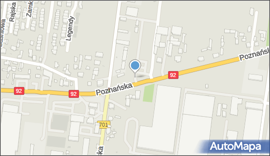 Paczkomat InPost OZM06M, Poznańska 224, Ożarów Mazowiecki 05-850