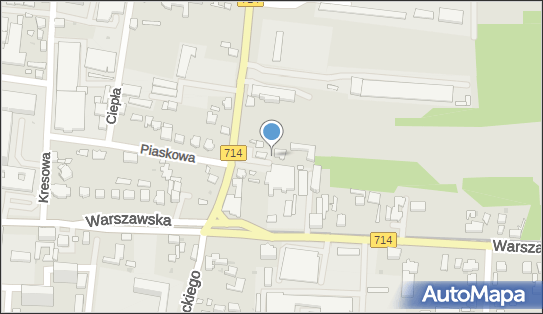 Paczkomat InPost PAB03A, Sikorskiego 5, Pabianice 95-200
