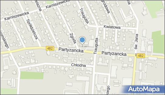 Paczkomat InPost PAB12M, Partyzancka 48C, Pabianice 95-200