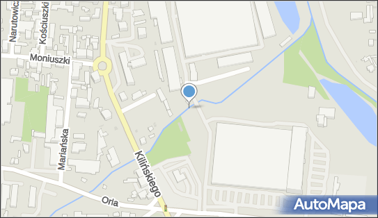 Paczkomat InPost PAB22M, Grota-Roweckiego 8a, Pabianice 95-200