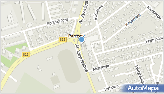 Paczkomat InPost PAC01A, al. Zwycięstwa 9, Parczew 21-200