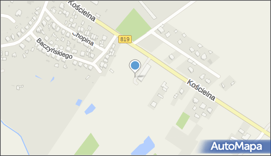 Paczkomat InPost PAC01BAPP, Kościelna 186, Parczew 21-200