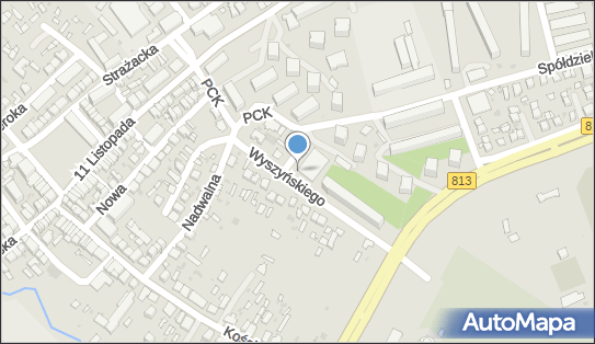 Paczkomat InPost PAC01M, Wyszyńskiego 9, Parczew 21-200