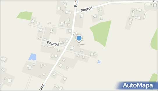 Paczkomat InPost PAPR02M, Paproć 47A, Paproć 64-300