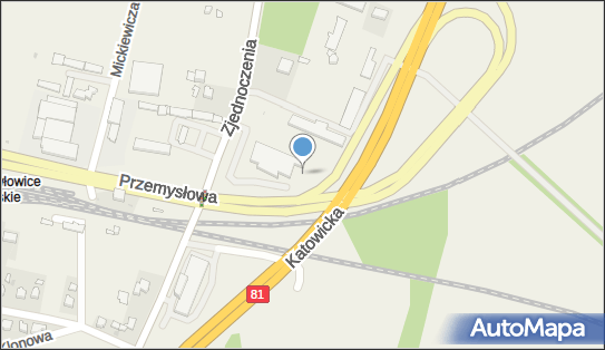 Paczkomat InPost PAW03M, Zjednoczenia 6A, Pawłowice 43-250