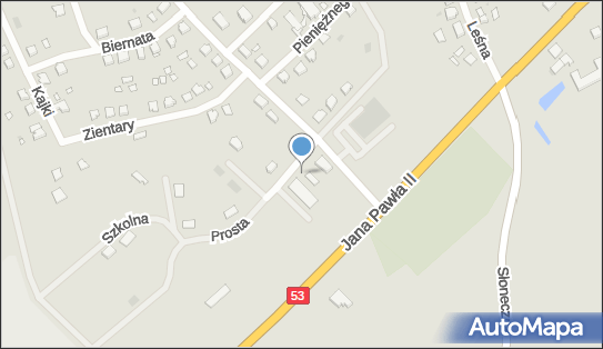 Paczkomat InPost PAY02M, Prosta 3, Pasym 12-130