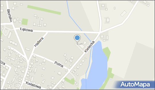 Paczkomat InPost PCI01M, Kielecka 34, Pierzchnica 26-015