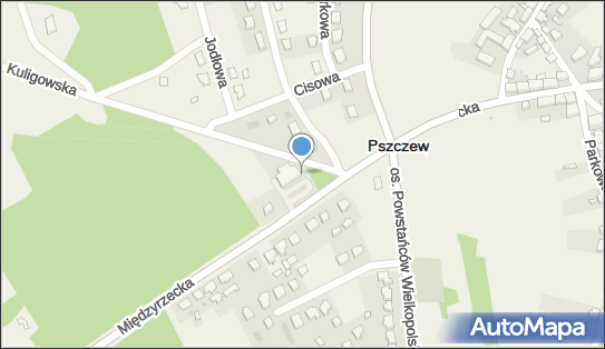 Paczkomat InPost PCW02M, Międzyrzecka 17A, Pszczew 66-330