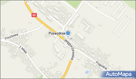 Paczkomat InPost PDE01HP, Węgorzewska 2, Pozezdrze 11-610