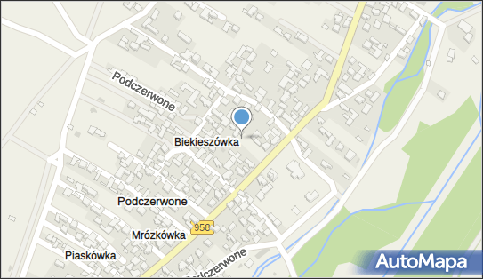 Paczkomat InPost PDO01M, Podczerwone 112, Podczerwone 34-470