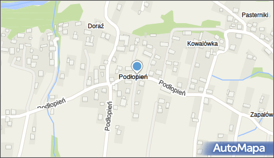 Paczkomat InPost PDP02M, Podłopień 324, Podłopień 34-650